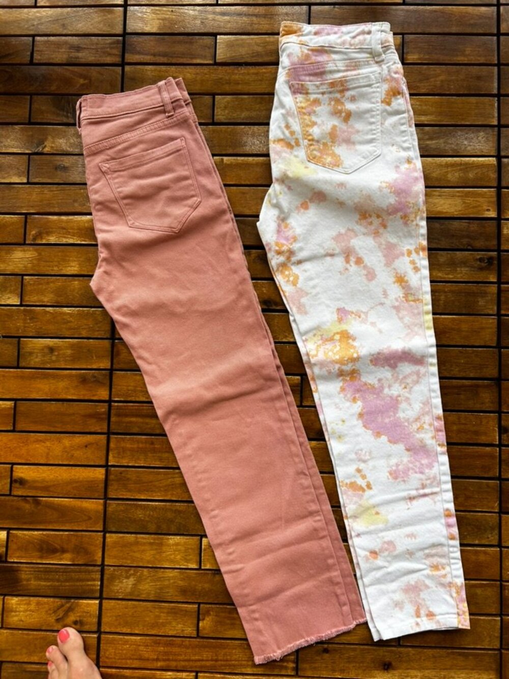 Bundle of 2 light skinny ankle jeans Kensie
